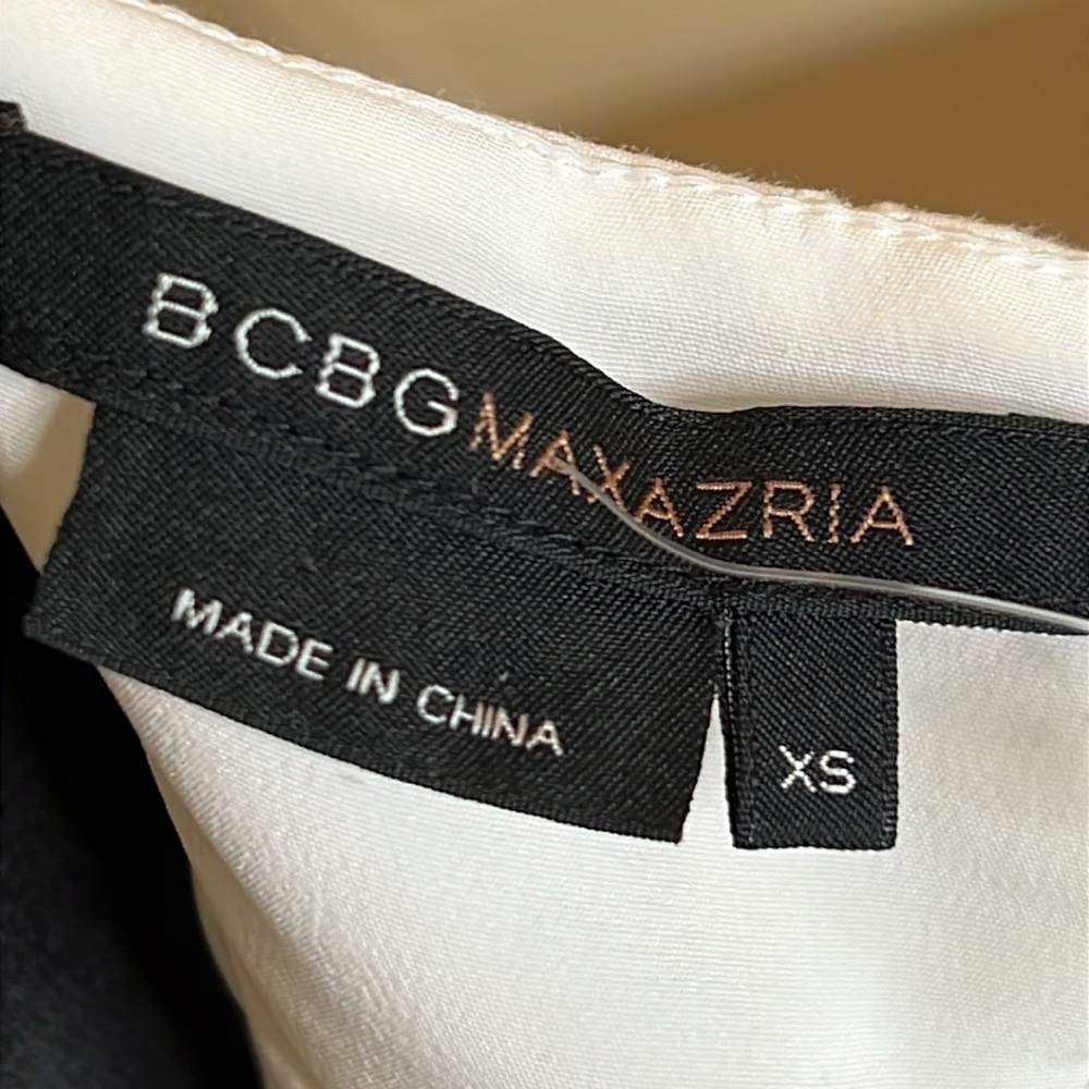 BCBGMAXAZRIA White Eyelet Boho Maxi Dress - Picture 11 of 13